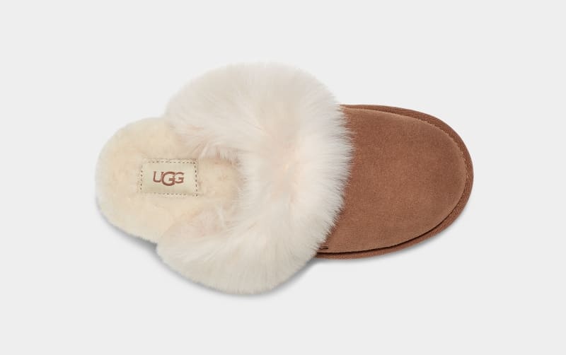 Brown Ugg Scuff Sis Women's Slippers | Saudi Arabia-5714683