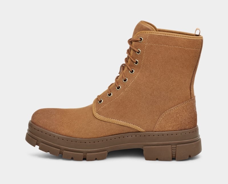 Brown Ugg Skyview Service Men's Boots | Saudi Arabia-7081954