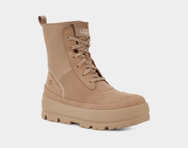 Brown Ugg The Ugg Lug Women's Boots | Saudi Arabia-2631507