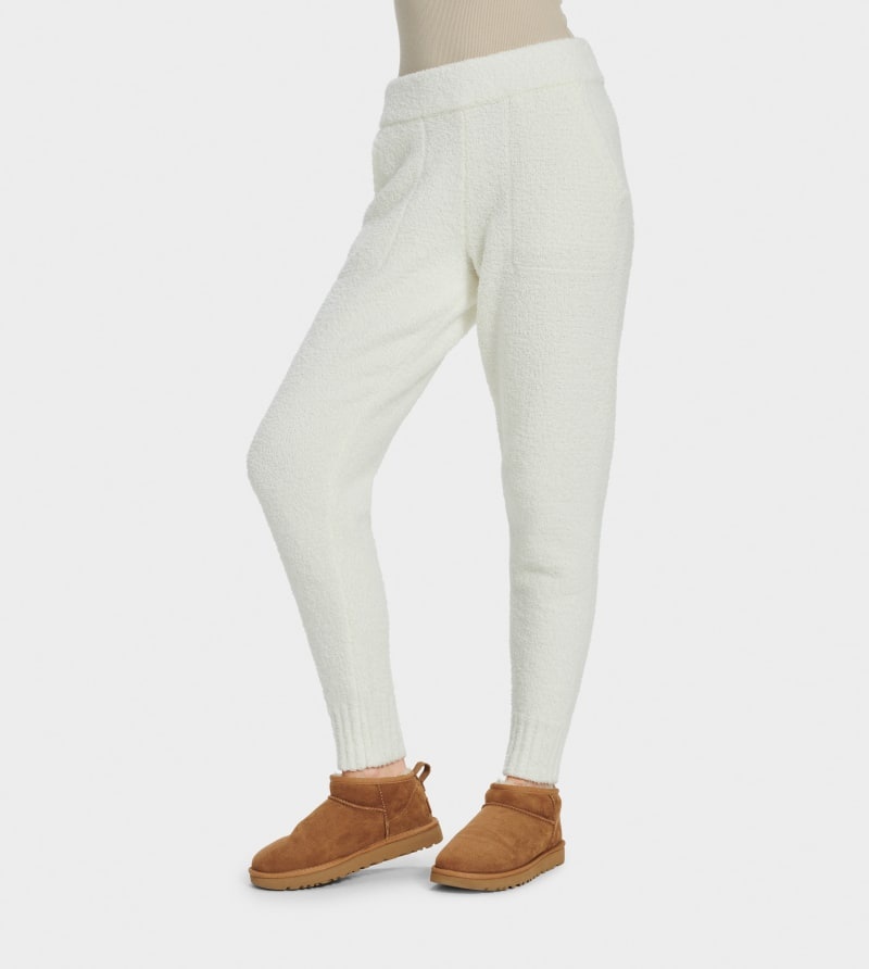 Cream Ugg Safiya Women's Jogger | Saudi Arabia-0762481