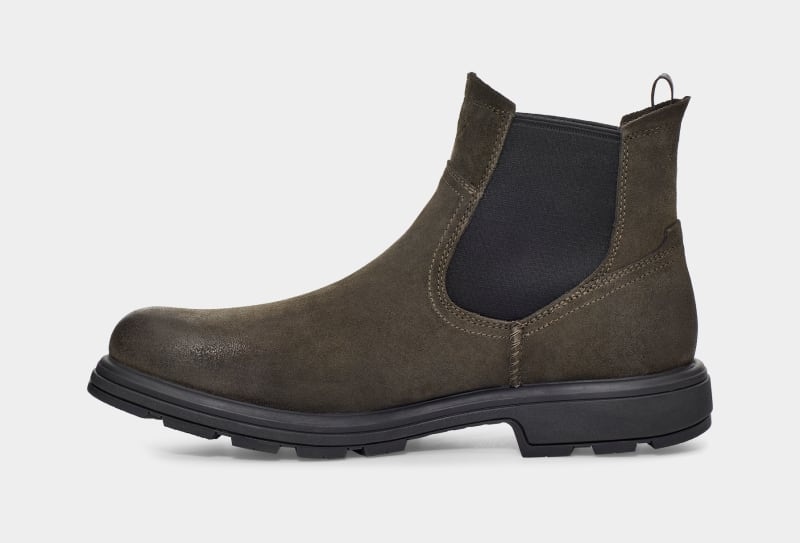 Dark Olive Ugg Biltmore Men's Chelsea Boots | Saudi Arabia-8136790