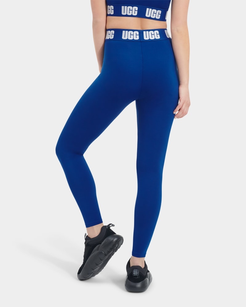 Deep Blue Ugg Mckena Logo Women's Leggings | Saudi Arabia-2098745