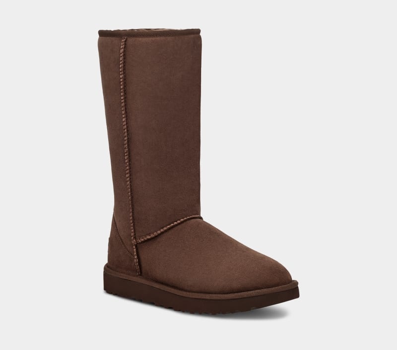 Deep Brown Ugg Classic Tall Ii Women's Boots | Saudi Arabia-9082317