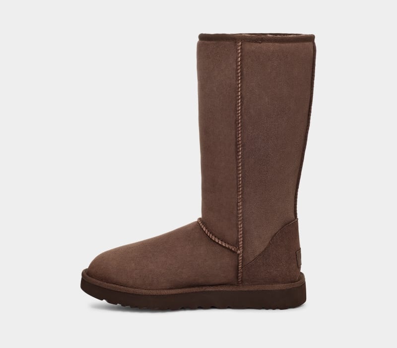 Deep Brown Ugg Classic Tall Ii Women's Boots | Saudi Arabia-9082317