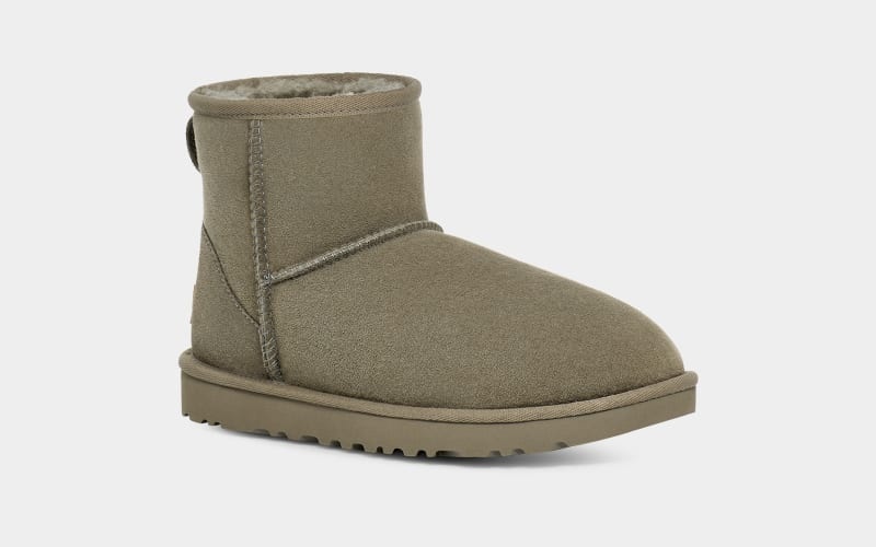 Green Ugg Classic Mini Ii Women's Boots | Saudi Arabia-0265894