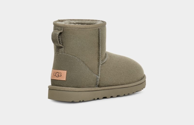 Green Ugg Classic Mini Ii Women's Boots | Saudi Arabia-0265894