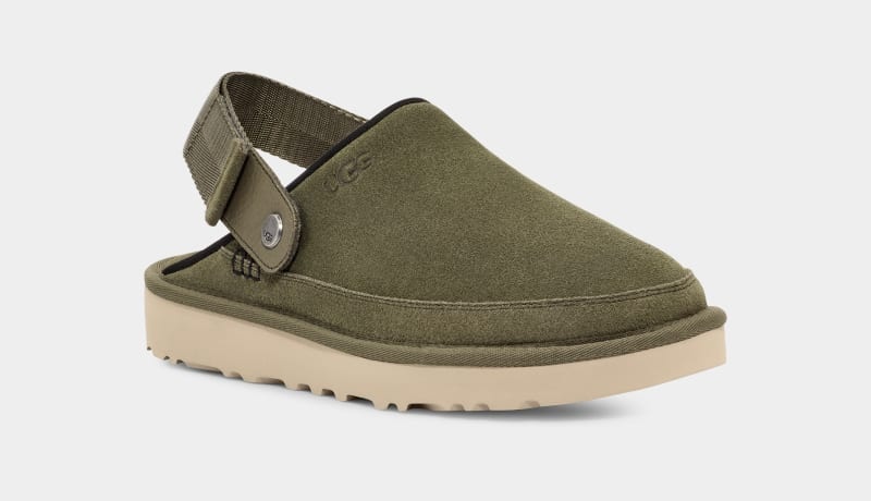 Green Ugg Goldencoast Men's Clogs | Saudi Arabia-8960174