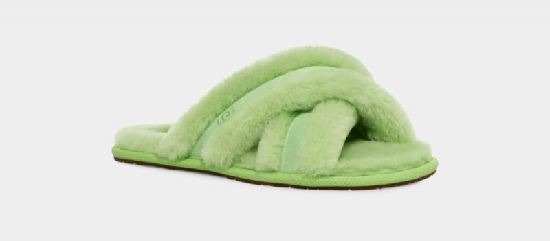 Green Ugg Scuffita Women's Slippers | Saudi Arabia-1803954