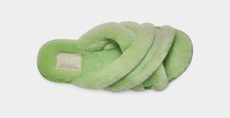 Green Ugg Scuffita Women's Slippers | Saudi Arabia-1803954