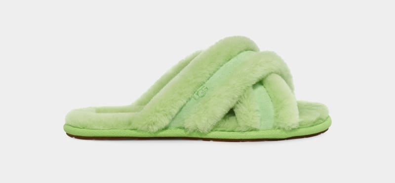 Green Ugg Scuffita Women\'s Slippers | Saudi Arabia-1803954