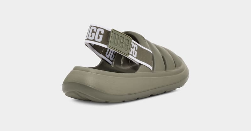 Green Ugg Sport Yeah Women's Slides | Saudi Arabia-9628705