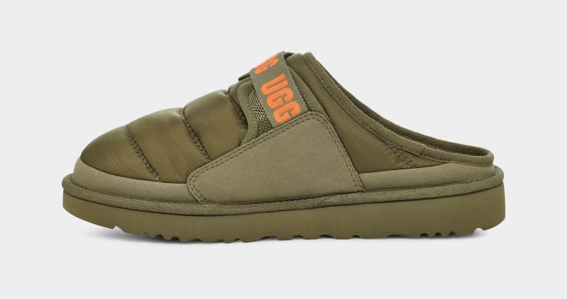 Green / Orange Ugg Dune Slip-On Lta Men's Slippers | Saudi Arabia-9018463