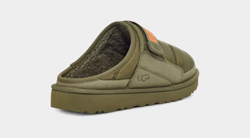 Green / Orange Ugg Dune Slip-On Lta Men's Slippers | Saudi Arabia-9018463