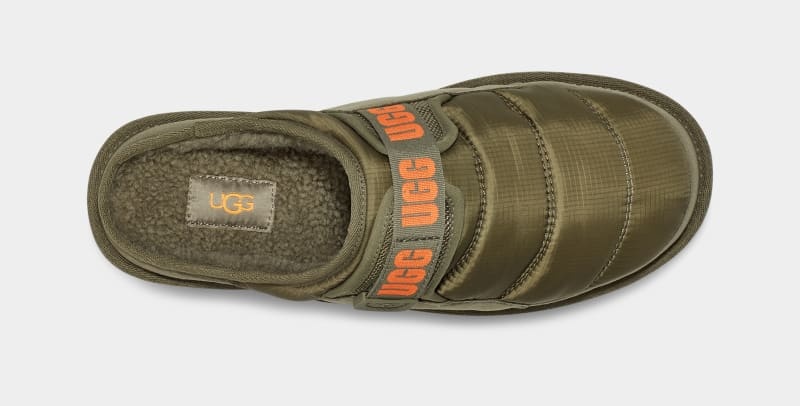 Green / Orange Ugg Dune Slip-On Lta Men's Slippers | Saudi Arabia-9018463