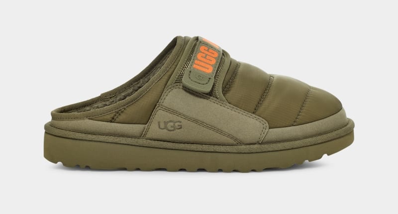 Green / Orange Ugg Dune Slip-On Lta Men\'s Slippers | Saudi Arabia-9018463