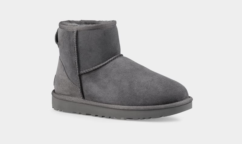 Grey Ugg Classic Mini Ii Women's Boots | Saudi Arabia-2510369