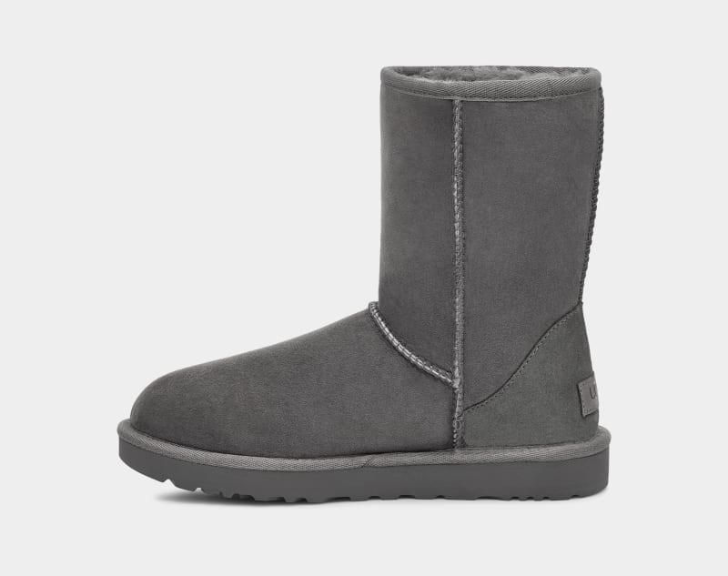 Grey Ugg Classic Short Ii Women's Boots | Saudi Arabia-4539701