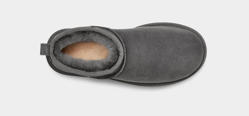 Grey Ugg Classic Ultra Mini Women's Boots | Saudi Arabia-3287069