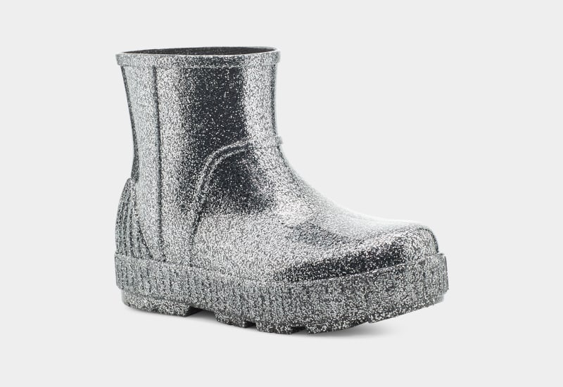 Grey Ugg Drizlita Glitter Women's Boots | Saudi Arabia-3719802