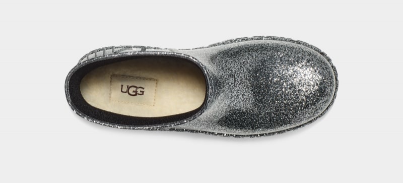 Grey Ugg Drizlita Glitter Women's Boots | Saudi Arabia-3719802