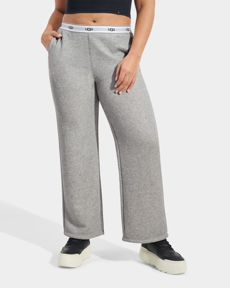 Grey Ugg Judie Wide Leg Women's Pants | Saudi Arabia-9740815