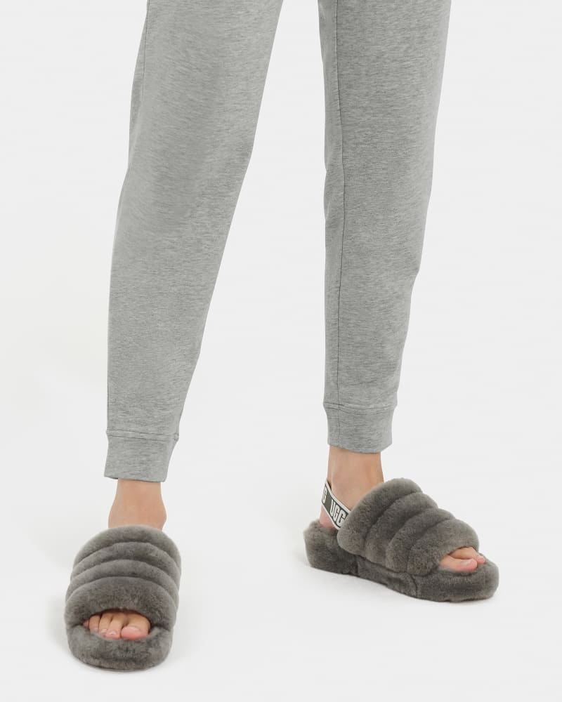 Grey Ugg Kylo Micro Terry Women's Jogger | Saudi Arabia-1586024