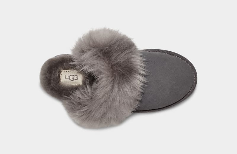 Grey Ugg Scuff Sis Women's Slippers | Saudi Arabia-1095428