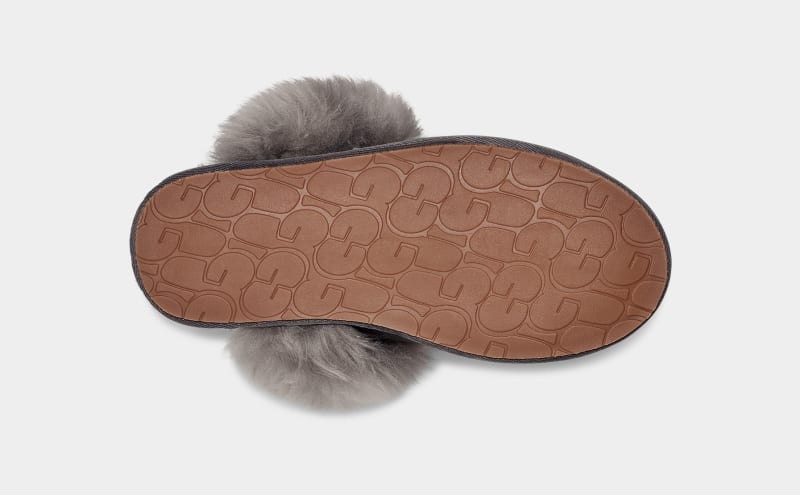 Grey Ugg Scuff Sis Women's Slippers | Saudi Arabia-1095428