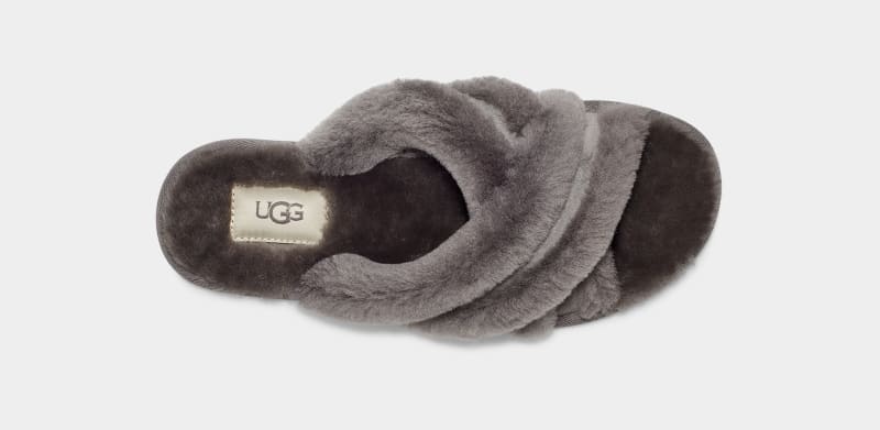 Grey Ugg Scuffita Women's Slippers | Saudi Arabia-4209513