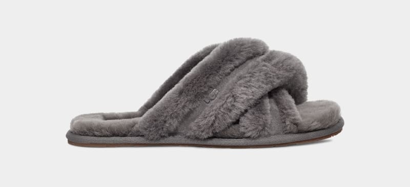 Grey Ugg Scuffita Women\'s Slippers | Saudi Arabia-4209513