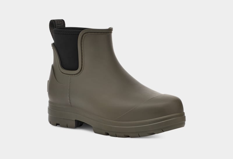 Khaki Ugg Droplet Women's Chelsea Boots | Saudi Arabia-9158670