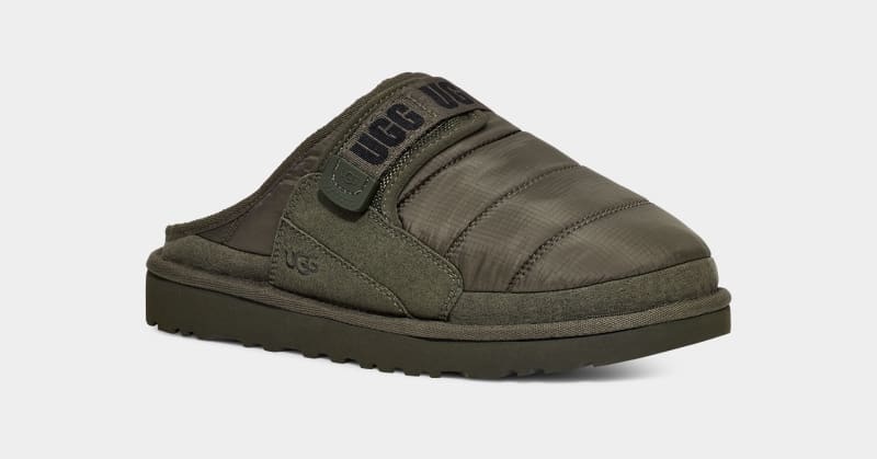 Khaki Ugg Dune Slip-On Lta Men's Slippers | Saudi Arabia-2831706