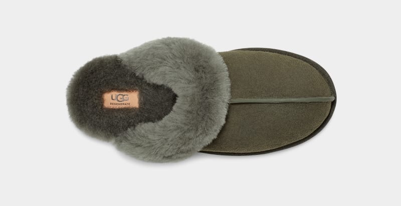 Khaki Ugg Scuffette Ii Regenerate Women's Slippers | Saudi Arabia-5901347