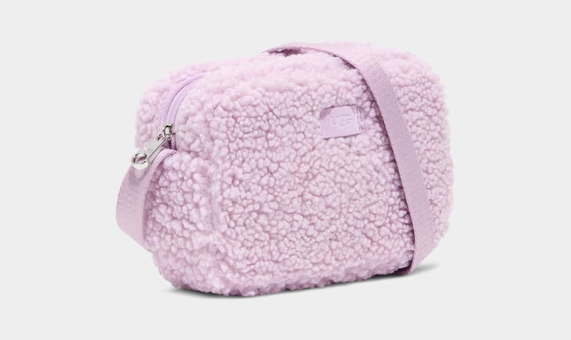 Lavender Ugg Janey Il Uggfluff Women's Handbags | Saudi Arabia-5702918