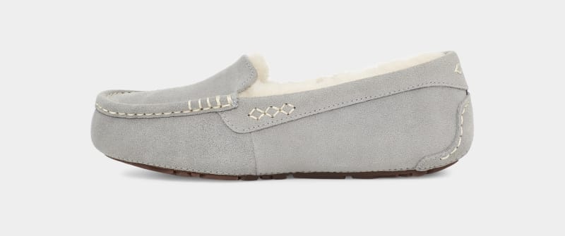 Light Grey Ugg Ansley Women's Moccasins | Saudi Arabia-0815342