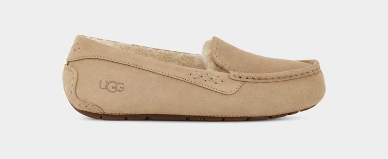 Mustard Ugg Ansley Women\'s Moccasins | Saudi Arabia-9541638