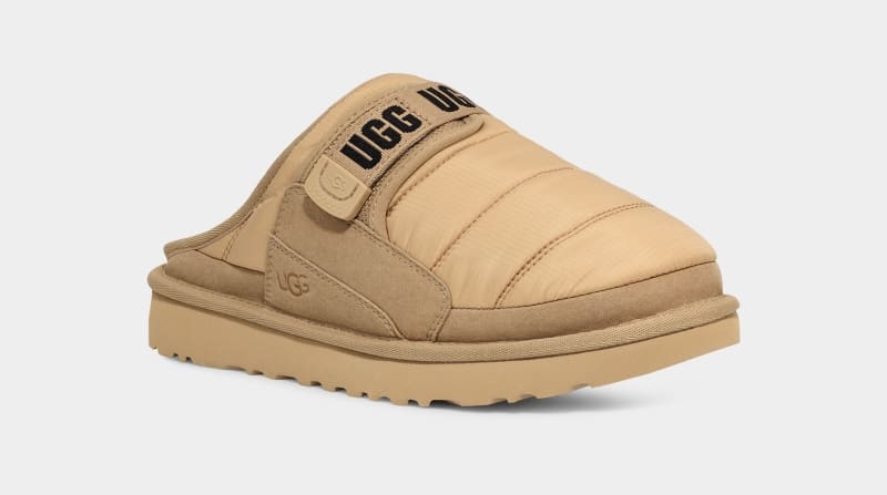 Mustard Ugg Dune Slip-On Lta Men's Slippers | Saudi Arabia-9582701