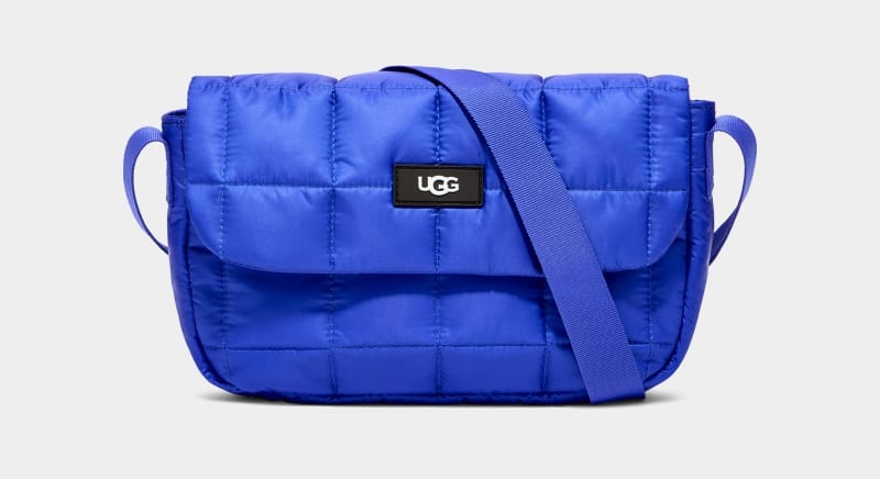 Navy Ugg Dalton Crossbody Puff Women\'s Handbags | Saudi Arabia-0634812