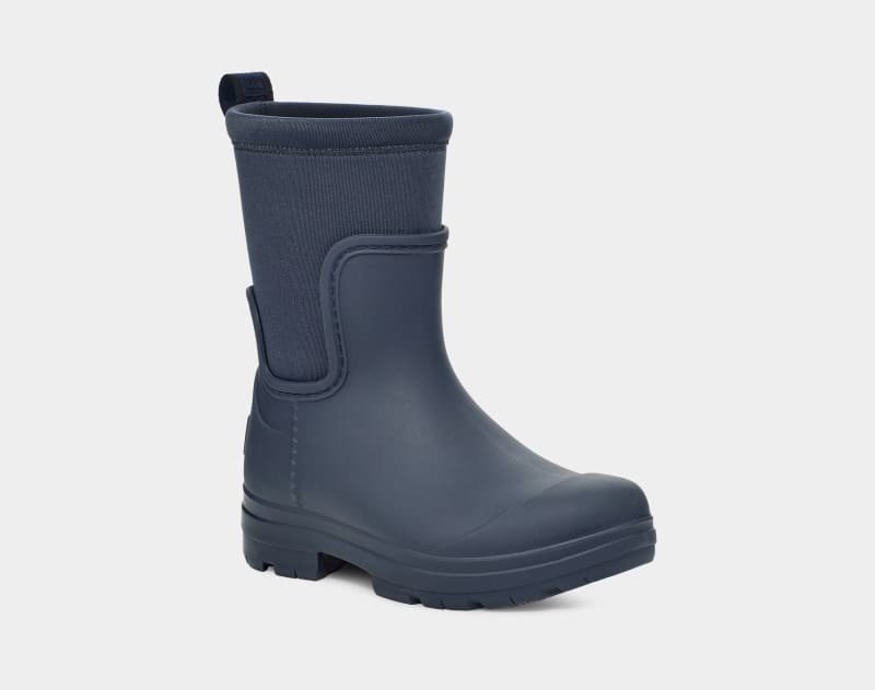 Navy Ugg Droplet Mid Kids' Boots | Saudi Arabia-8392614