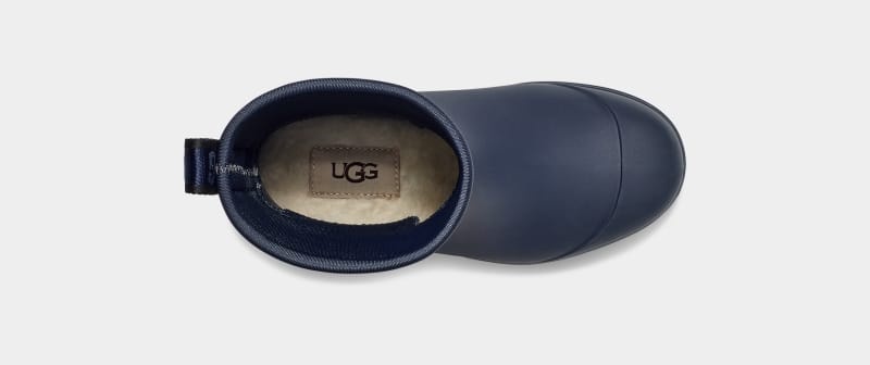 Navy Ugg Droplet Mid Kids' Boots | Saudi Arabia-8392614