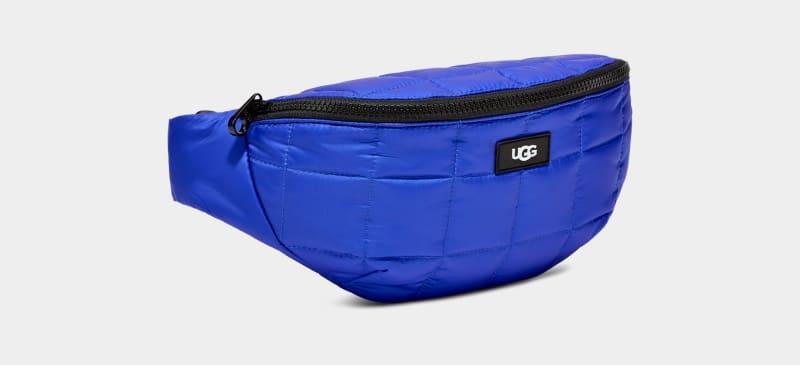 Navy Ugg Gibbs Puff Women's Belt Bags | Saudi Arabia-8670241