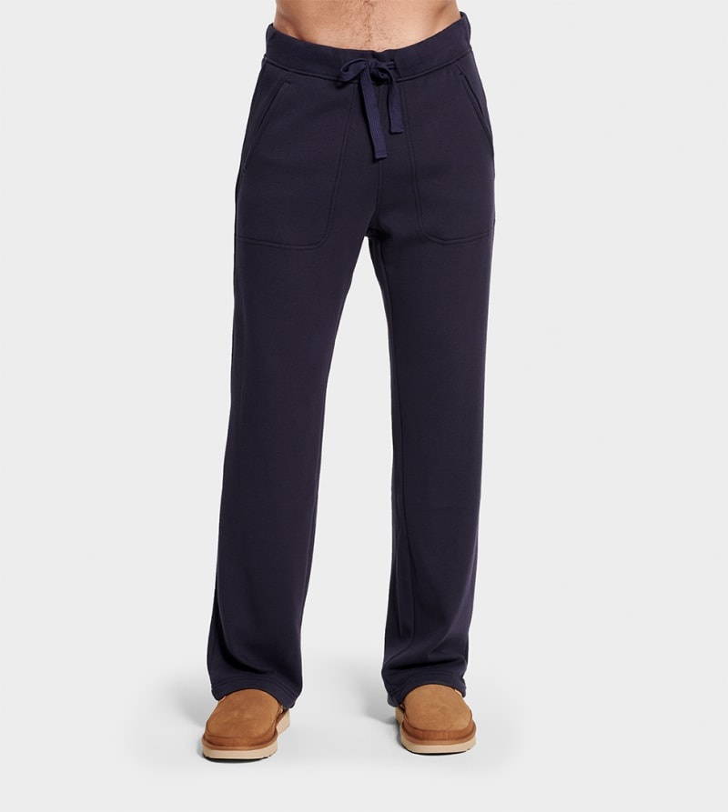 Navy Ugg Gifford Fleece Men\'s Pants | Saudi Arabia-3841956