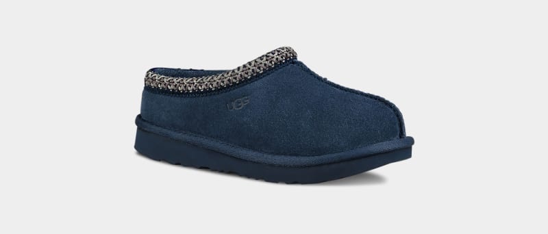 Navy Ugg Tasman Ii Kids' Slippers | Saudi Arabia-3852401