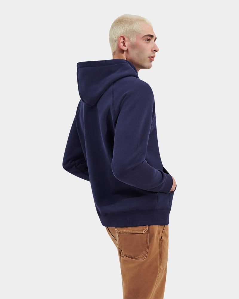 Navy Ugg Uggplate Men's Hoodie | Saudi Arabia-9376524