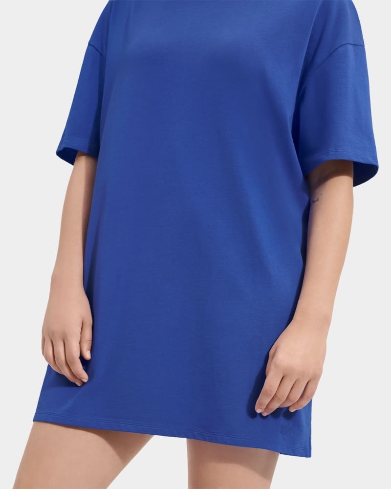 Navy Ugg Zoey T-Shirt Women's Dress | Saudi Arabia-9347082