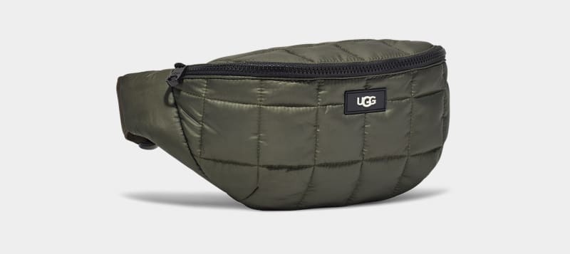 Olive Ugg Gibbs Puff Women's Belt Bags | Saudi Arabia-8046172