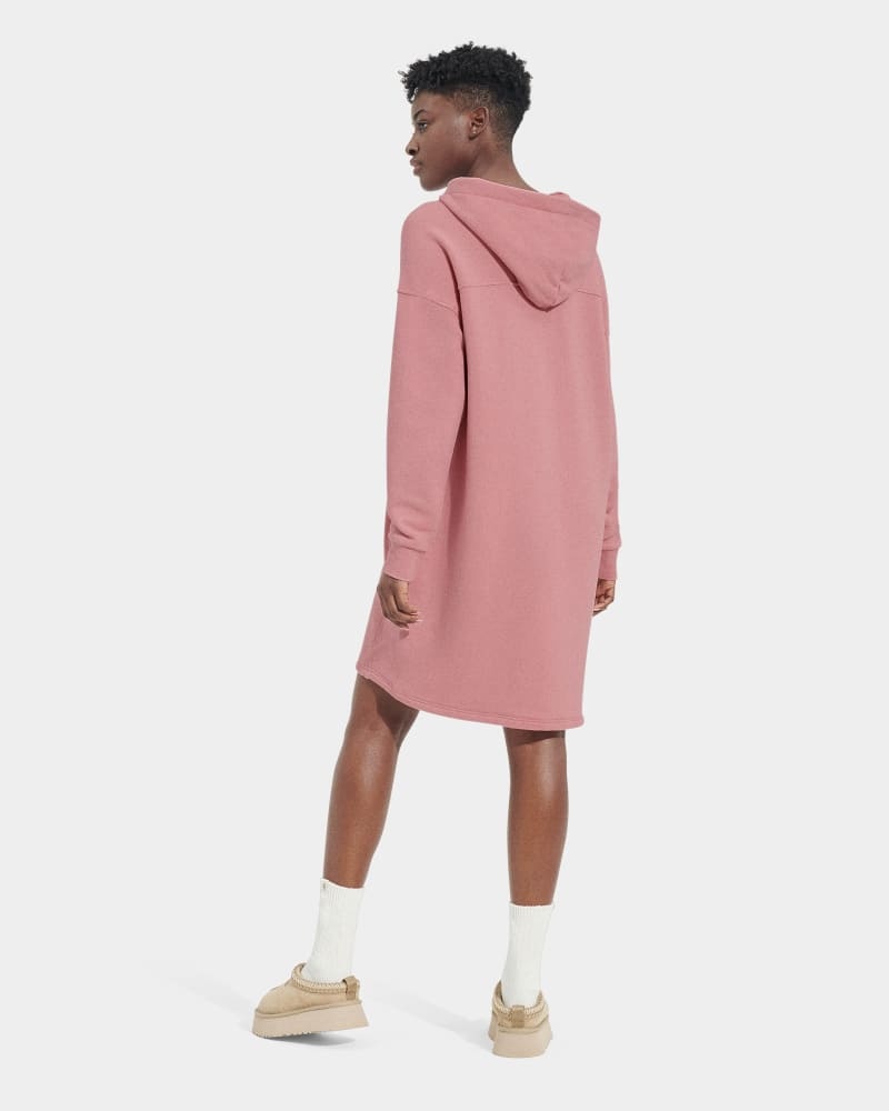 Pink Ugg Aderyn Hoodie Women's Dress | Saudi Arabia-8461270