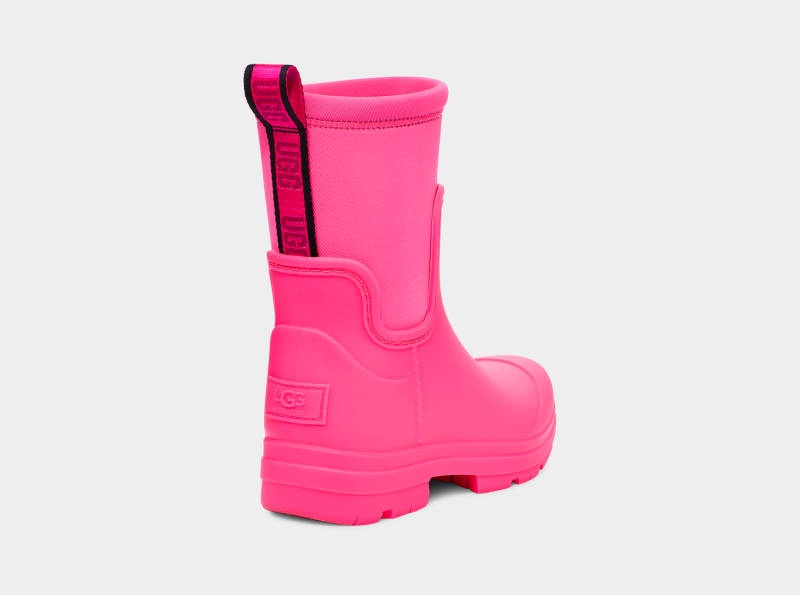 Pink Ugg Droplet Mid Kids' Boots | Saudi Arabia-3072896