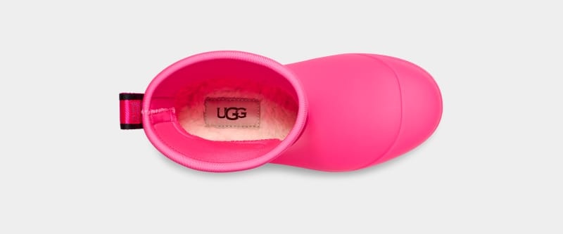 Pink Ugg Droplet Mid Kids' Boots | Saudi Arabia-3072896