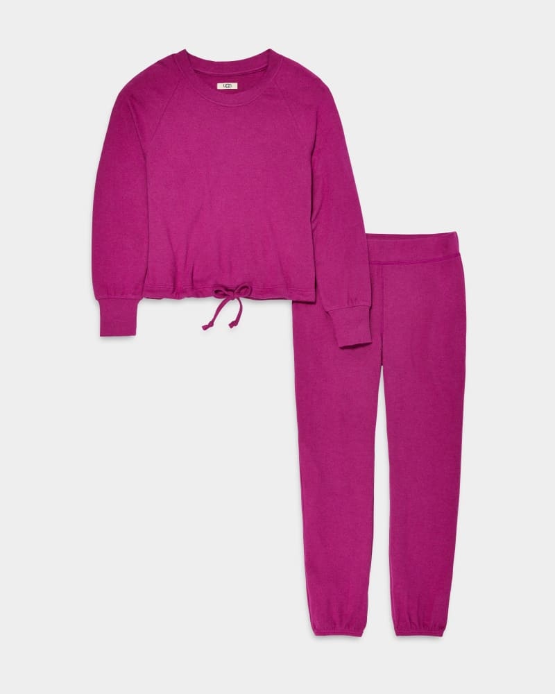 Pink Ugg Gable Set Women's Sleepwear | Saudi Arabia-0269741